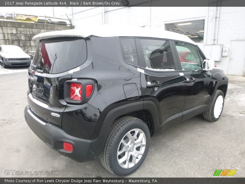 Black / Bark Brown/Ski Grey 2017 Jeep Renegade Latitude 4x4