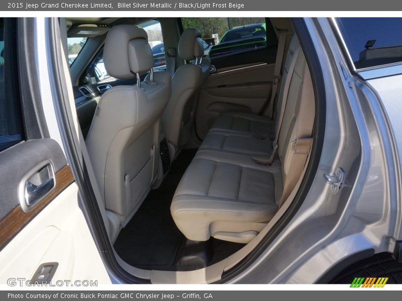 Billet Silver Metallic / Black/Light Frost Beige 2015 Jeep Grand Cherokee Limited