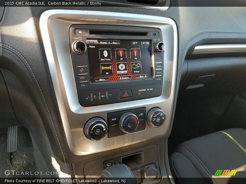 Carbon Black Metallic / Ebony 2015 GMC Acadia SLE