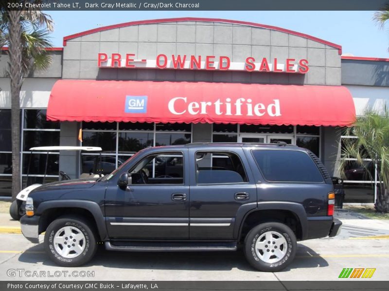 Dark Gray Metallic / Gray/Dark Charcoal 2004 Chevrolet Tahoe LT