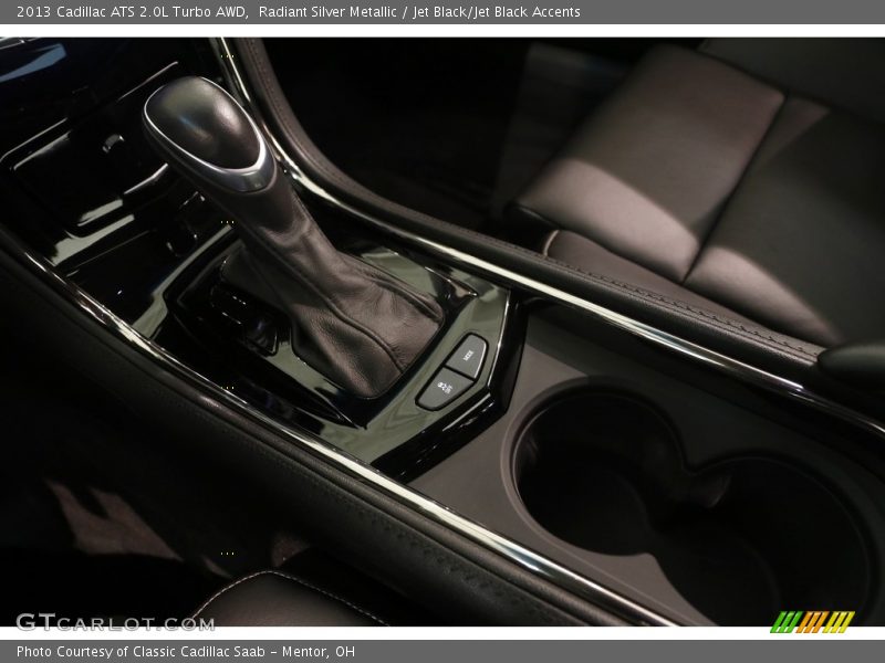 Radiant Silver Metallic / Jet Black/Jet Black Accents 2013 Cadillac ATS 2.0L Turbo AWD