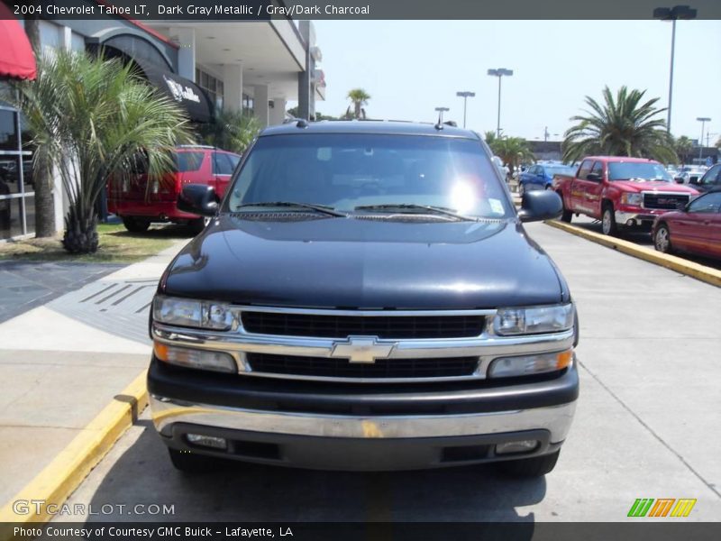 Dark Gray Metallic / Gray/Dark Charcoal 2004 Chevrolet Tahoe LT