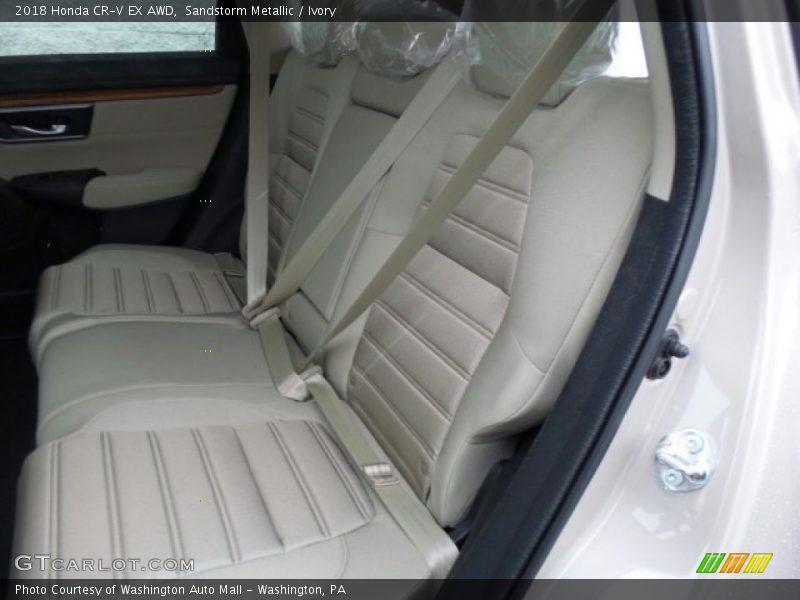 Rear Seat of 2018 CR-V EX AWD