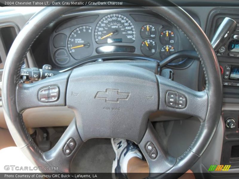 Dark Gray Metallic / Gray/Dark Charcoal 2004 Chevrolet Tahoe LT