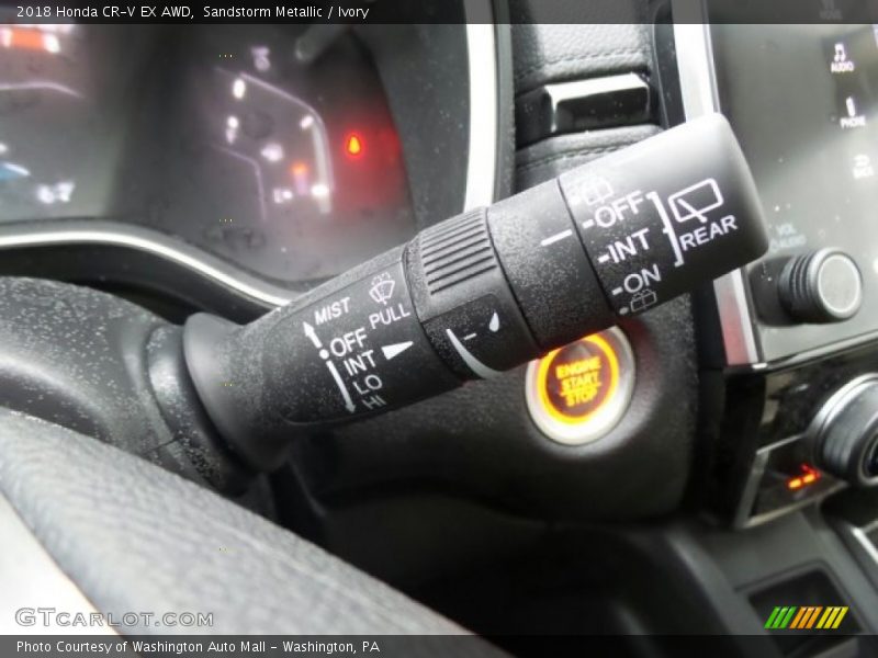 Sandstorm Metallic / Ivory 2018 Honda CR-V EX AWD