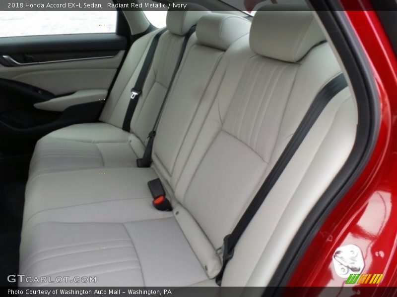 Radiant Red Metallic / Ivory 2018 Honda Accord EX-L Sedan