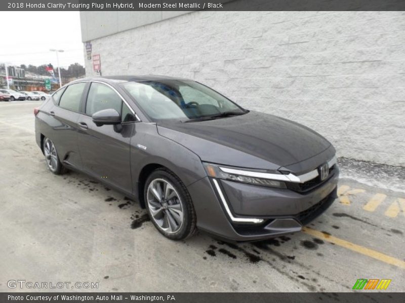 Modern Steel Metallic / Black 2018 Honda Clarity Touring Plug In Hybrid