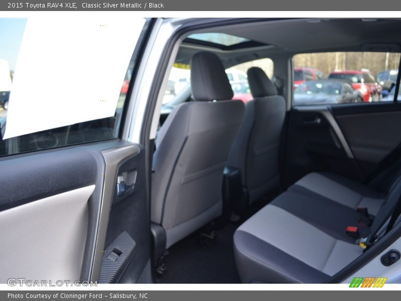 Classic Silver Metallic / Black 2015 Toyota RAV4 XLE