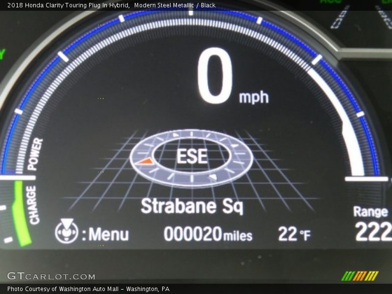 Modern Steel Metallic / Black 2018 Honda Clarity Touring Plug In Hybrid