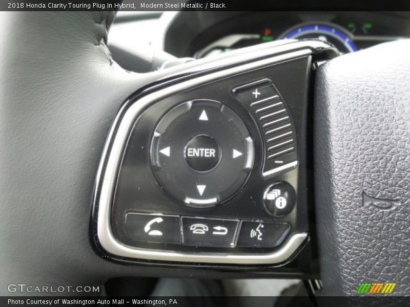 Modern Steel Metallic / Black 2018 Honda Clarity Touring Plug In Hybrid