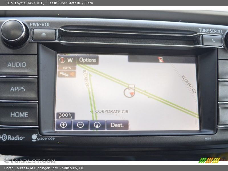 Classic Silver Metallic / Black 2015 Toyota RAV4 XLE