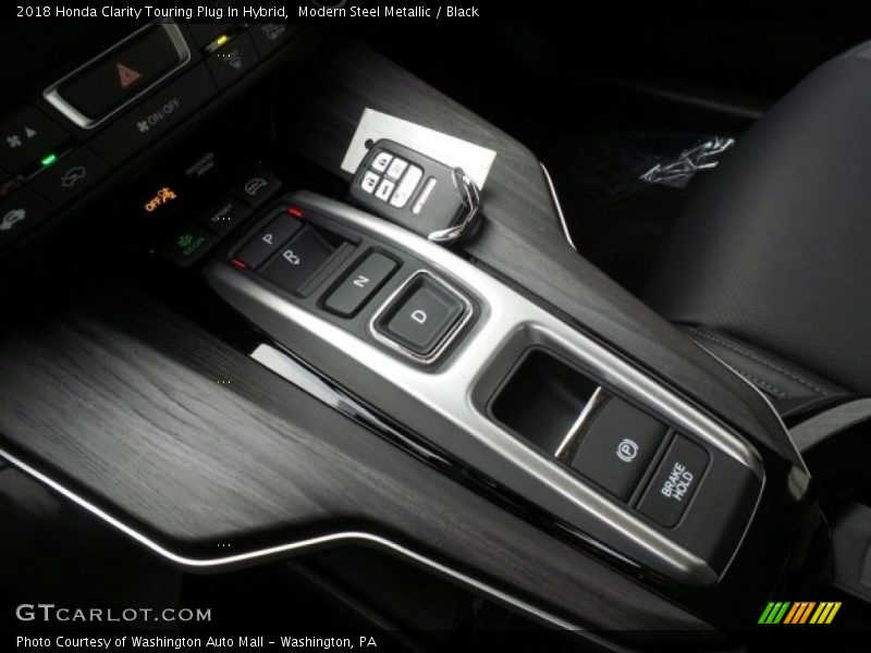 Modern Steel Metallic / Black 2018 Honda Clarity Touring Plug In Hybrid