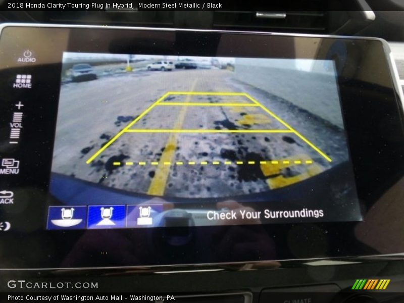 Modern Steel Metallic / Black 2018 Honda Clarity Touring Plug In Hybrid