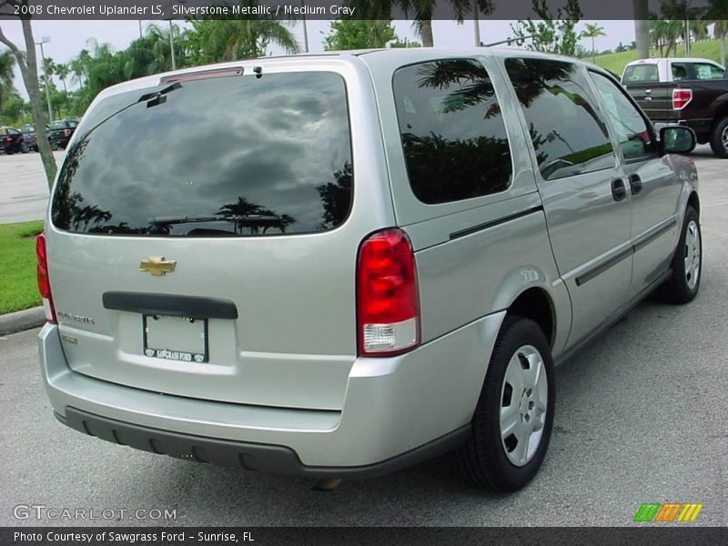 Silverstone Metallic / Medium Gray 2008 Chevrolet Uplander LS
