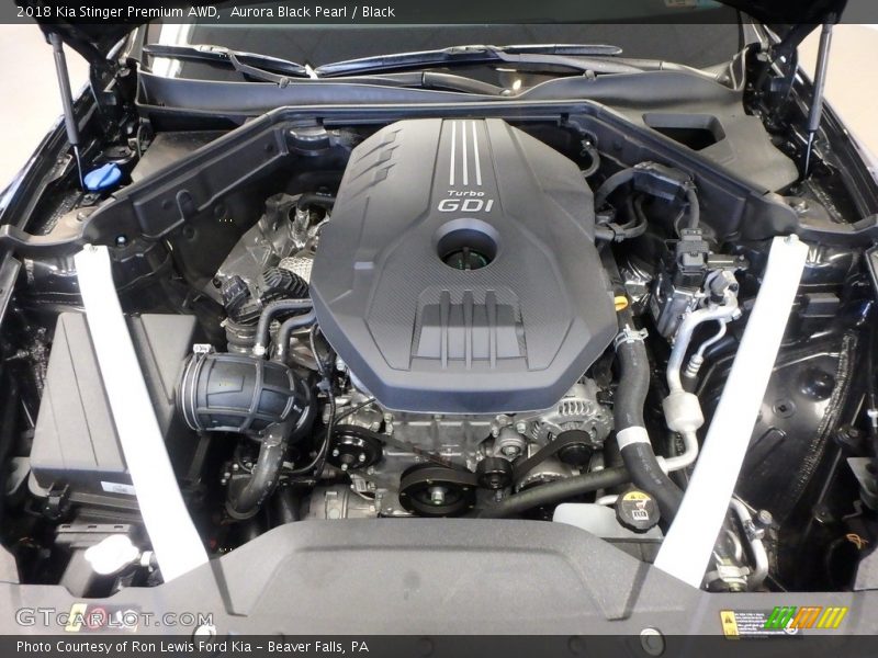  2018 Stinger Premium AWD Engine - 2.0 Liter Turbocharged DOHC 16-Valve CVVT 4 Cylinder