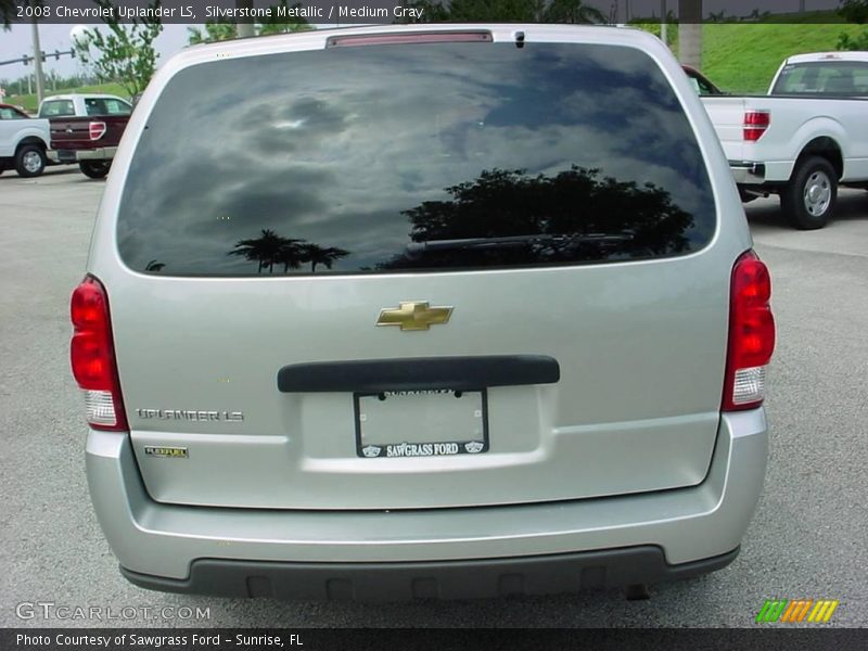 Silverstone Metallic / Medium Gray 2008 Chevrolet Uplander LS