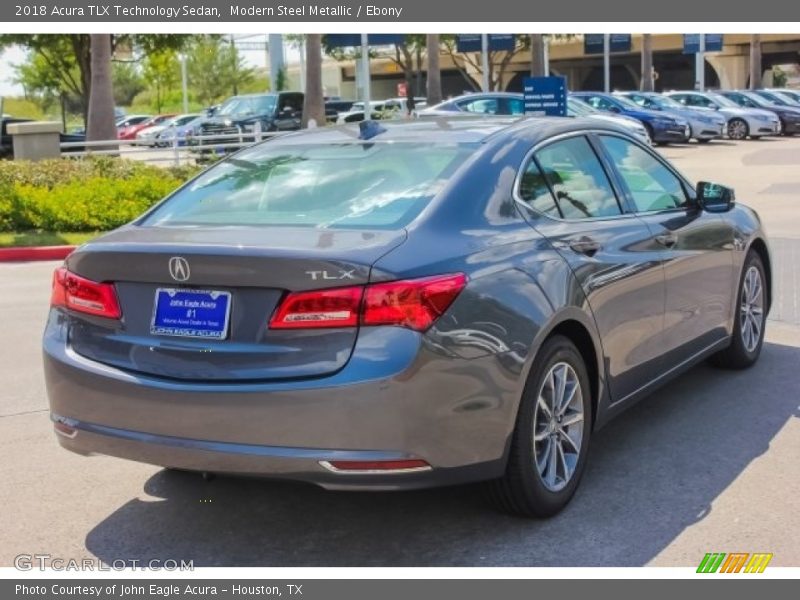 Modern Steel Metallic / Ebony 2018 Acura TLX Technology Sedan