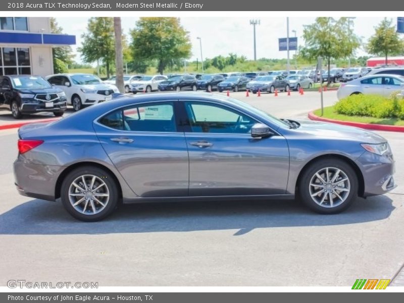 Modern Steel Metallic / Ebony 2018 Acura TLX Technology Sedan