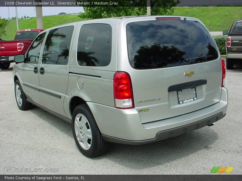 Silverstone Metallic / Medium Gray 2008 Chevrolet Uplander LS