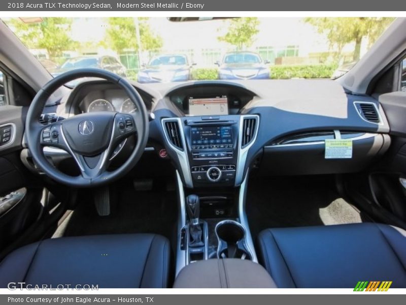 Modern Steel Metallic / Ebony 2018 Acura TLX Technology Sedan