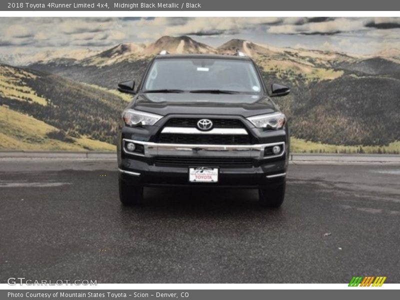 Midnight Black Metallic / Black 2018 Toyota 4Runner Limited 4x4