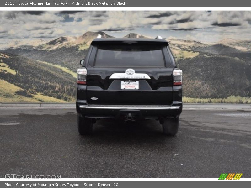 Midnight Black Metallic / Black 2018 Toyota 4Runner Limited 4x4
