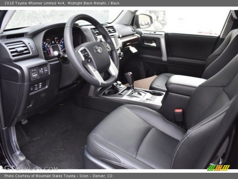 Midnight Black Metallic / Black 2018 Toyota 4Runner Limited 4x4