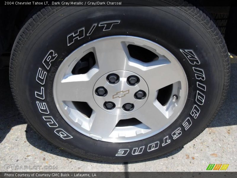 Dark Gray Metallic / Gray/Dark Charcoal 2004 Chevrolet Tahoe LT