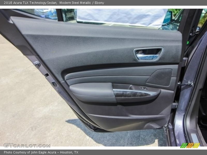 Modern Steel Metallic / Ebony 2018 Acura TLX Technology Sedan
