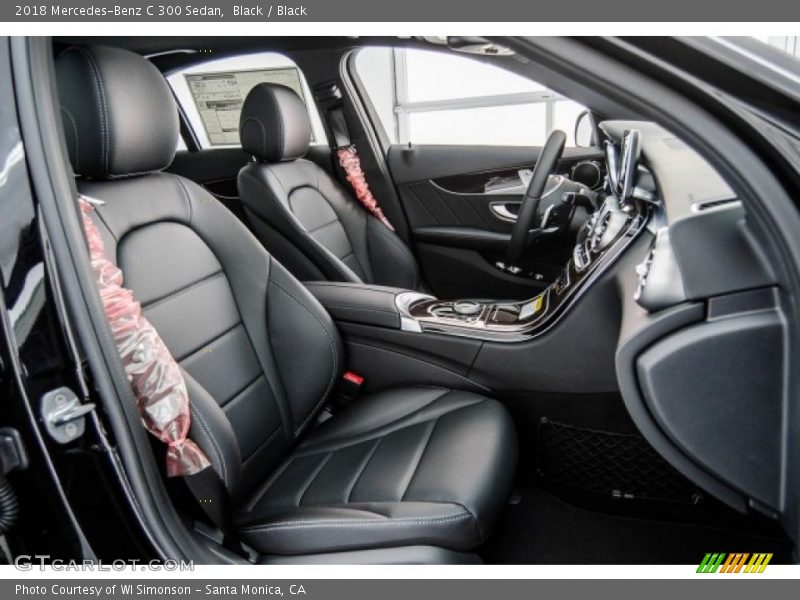 Black / Black 2018 Mercedes-Benz C 300 Sedan
