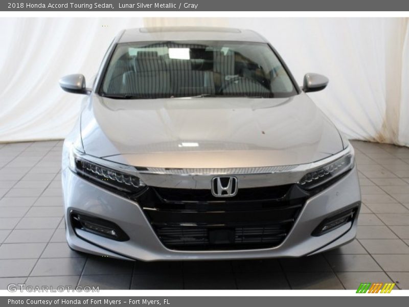 Lunar Silver Metallic / Gray 2018 Honda Accord Touring Sedan