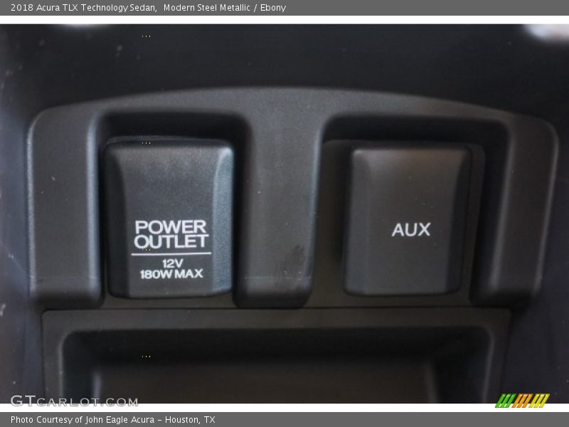 Modern Steel Metallic / Ebony 2018 Acura TLX Technology Sedan
