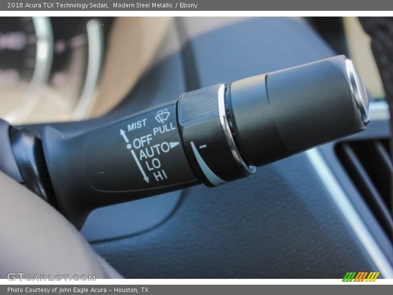 Modern Steel Metallic / Ebony 2018 Acura TLX Technology Sedan
