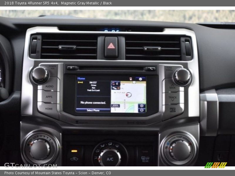 Magnetic Gray Metallic / Black 2018 Toyota 4Runner SR5 4x4