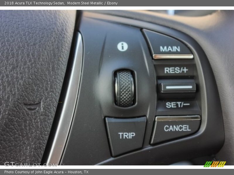Modern Steel Metallic / Ebony 2018 Acura TLX Technology Sedan