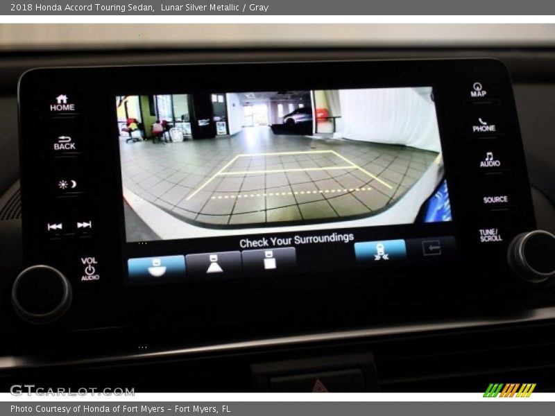 Controls of 2018 Accord Touring Sedan