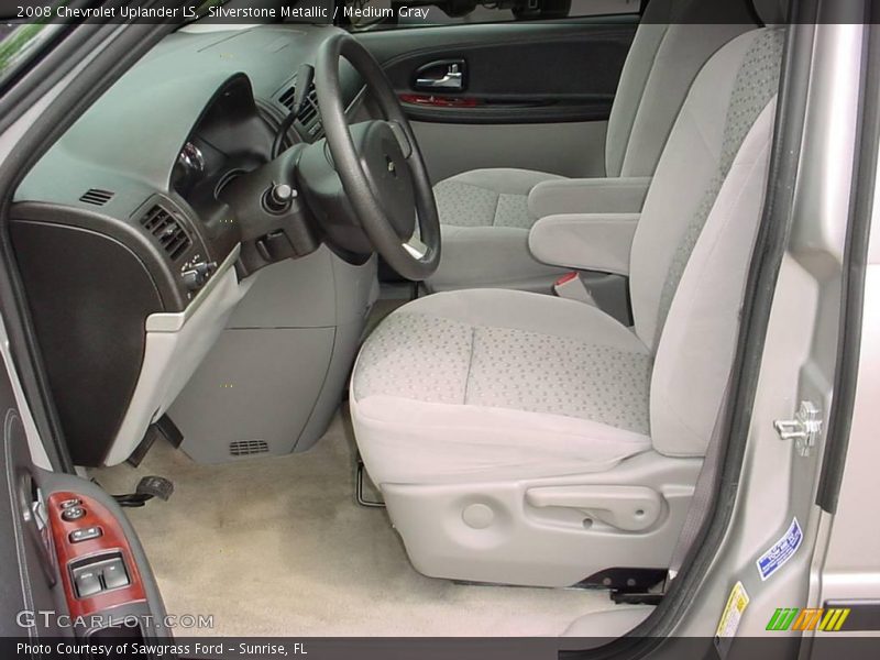 Silverstone Metallic / Medium Gray 2008 Chevrolet Uplander LS