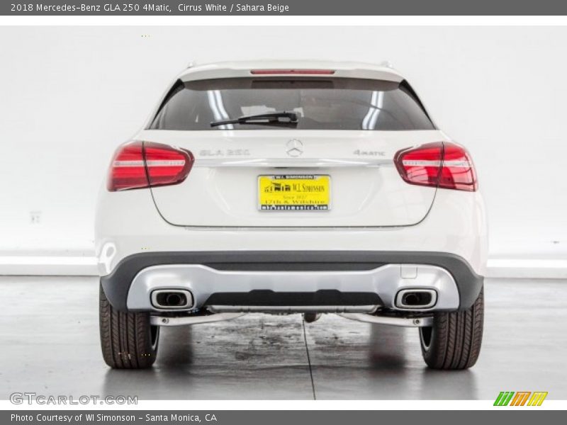Cirrus White / Sahara Beige 2018 Mercedes-Benz GLA 250 4Matic