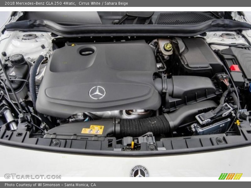 Cirrus White / Sahara Beige 2018 Mercedes-Benz GLA 250 4Matic
