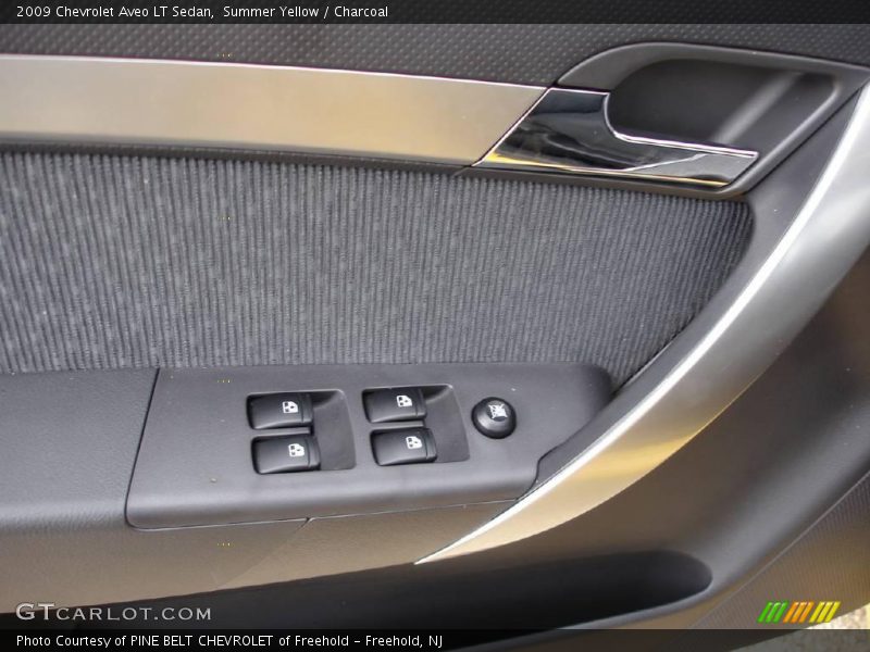 Summer Yellow / Charcoal 2009 Chevrolet Aveo LT Sedan