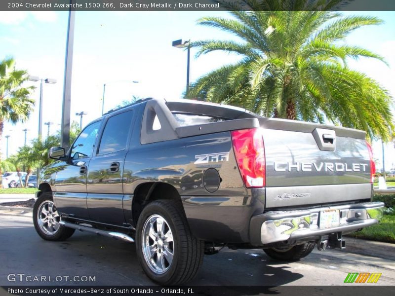 Dark Gray Metallic / Dark Charcoal 2004 Chevrolet Avalanche 1500 Z66