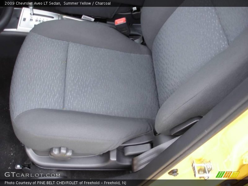 Summer Yellow / Charcoal 2009 Chevrolet Aveo LT Sedan