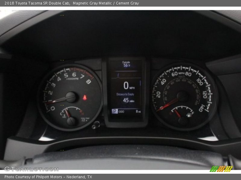  2018 Tacoma SR Double Cab SR Double Cab Gauges