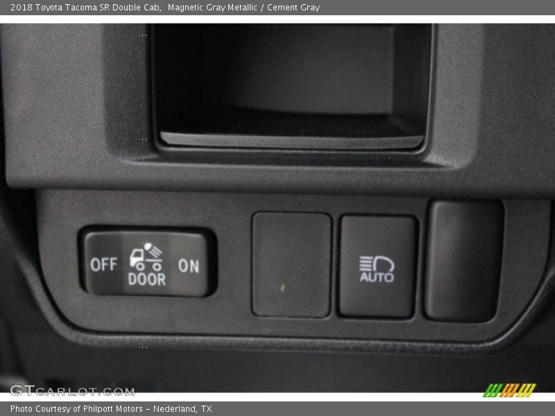 Controls of 2018 Tacoma SR Double Cab
