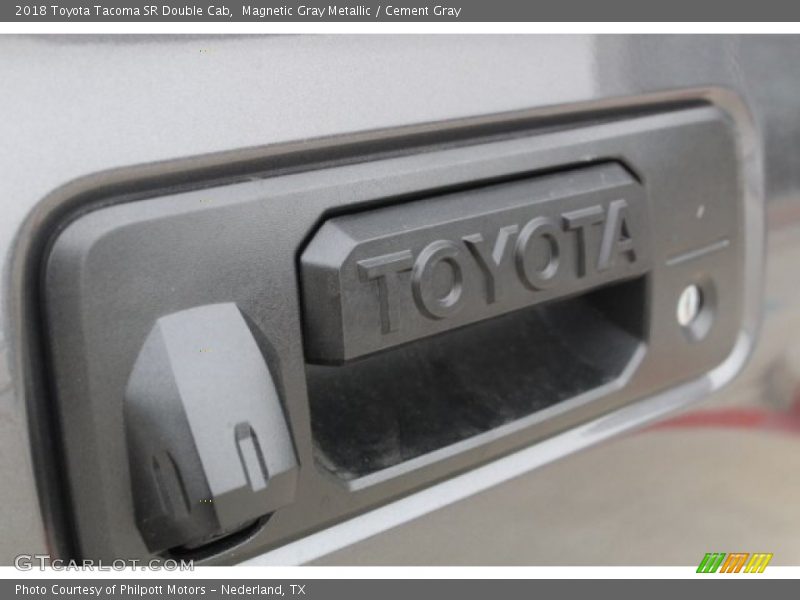 Magnetic Gray Metallic / Cement Gray 2018 Toyota Tacoma SR Double Cab