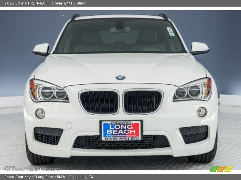 Alpine White / Black 2015 BMW X1 xDrive35i
