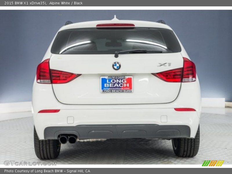 Alpine White / Black 2015 BMW X1 xDrive35i