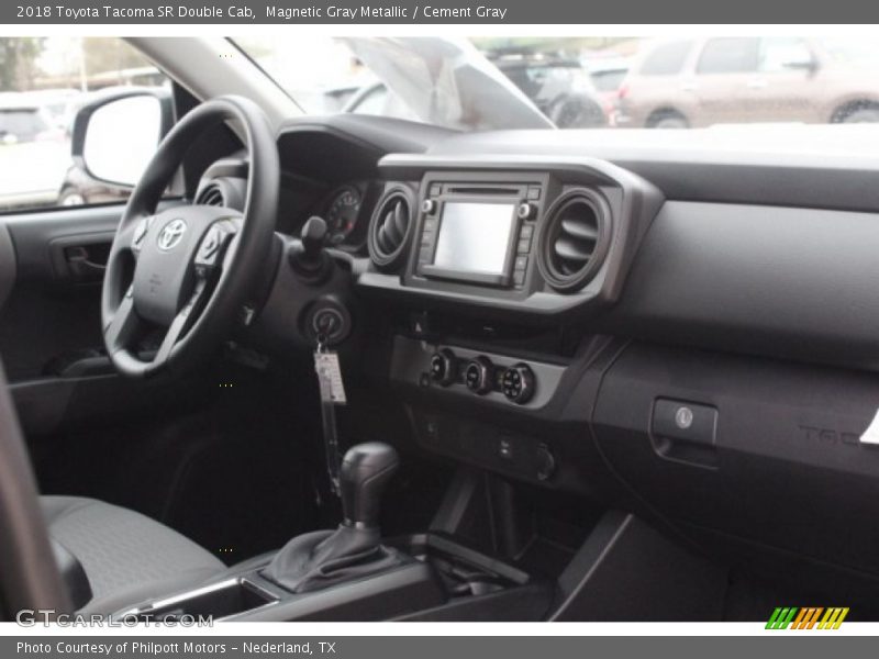 Dashboard of 2018 Tacoma SR Double Cab