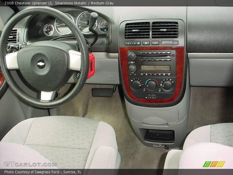 Silverstone Metallic / Medium Gray 2008 Chevrolet Uplander LS