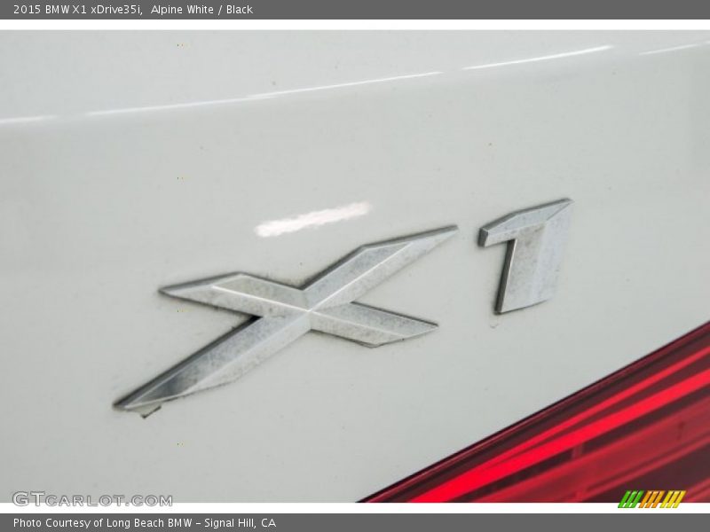 Alpine White / Black 2015 BMW X1 xDrive35i